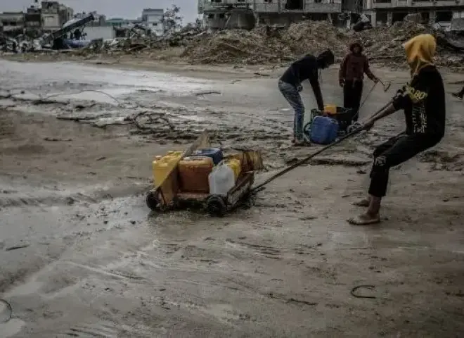 بلديات شمال غزة: قوات الاحتلال الإسرائيلية دمرت 90% من الآبار.. والمنطقة تعيش كارثة