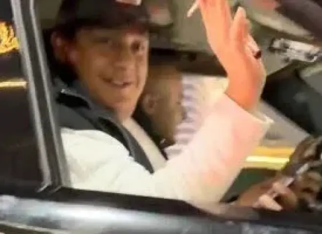 بعد قضاء سنه داخل السجن .. الصورة الأولي لمطرب المهرجانات ”حمو بيكا” بعد خروجة من السجن