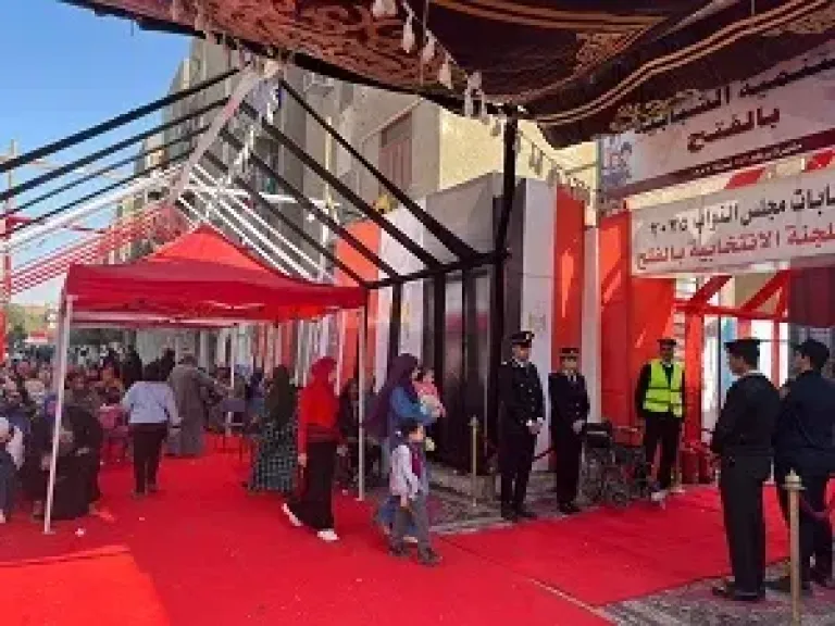 انتظام تصويت المواطنين في اخر ايام الانتخابات بالجولة الثانية للدوائر الـ 30
