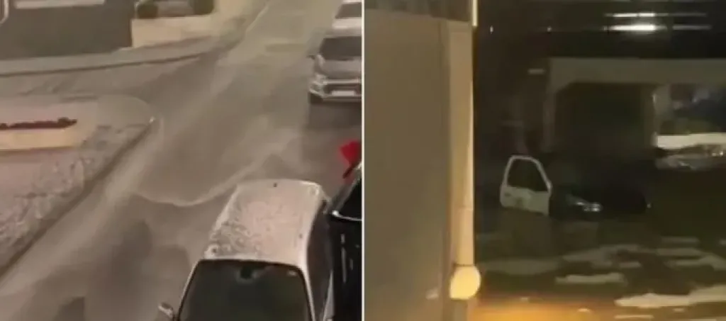 قتيل ومصابين بسبب سقوط الأمطار واعلان حالة الطواريء في البلاد