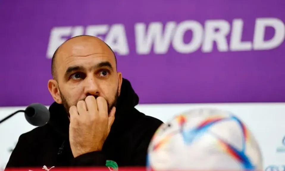 لاعب المغرب يساند الركراكي قبل مواجهة زامبيا