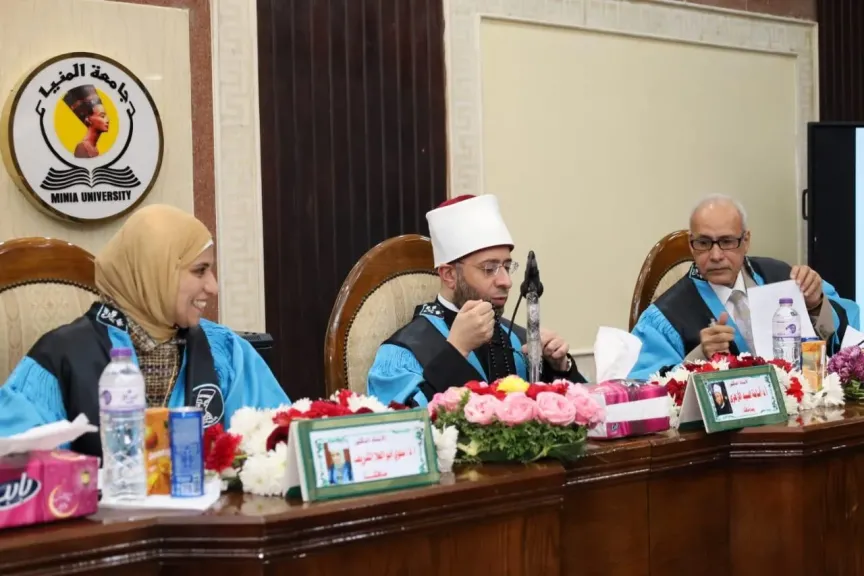 رئيس جامعة المنيا يستقبل وزير الأوقاف ويبحث سبل التعاون المشترك