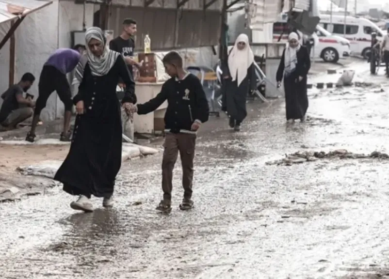 أمطار غزيرة وسيول تضرب الضفة الغربية وتخلّف أضرارا مادية