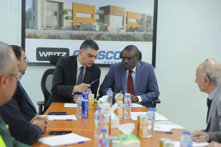 رئيس Africa CDC يزور مصر ويتفقد مشروع المخازن الاستراتيجية لهيئة الشراء الموحد