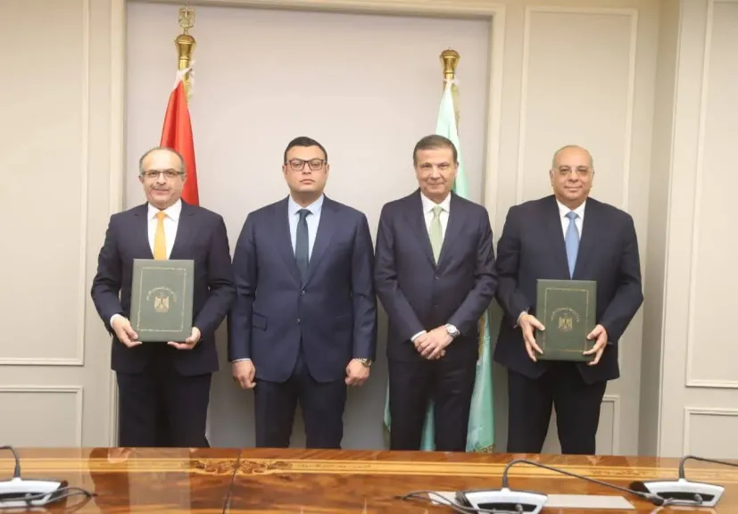 وزيرا الزراعة والإسكان يشهدان توقيع عقد اتفاق بين بحوث الصحراء و ”المقاولون العرب” لإعادة تأهيل محطة الشيخ زويد