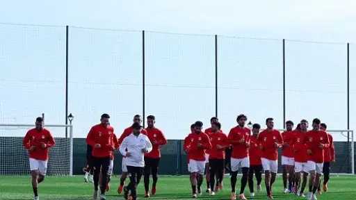 المنتخب يواصل تدريباته استعدادا لمواجهة بنين في أمم إفريقيا