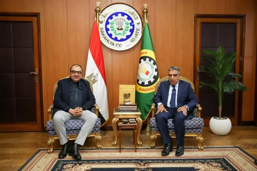 وزير قطاع الأعمال العام يلتقي محافظ الدقهلية لتعزيز التعاون في عدد من الملفات المشتركة