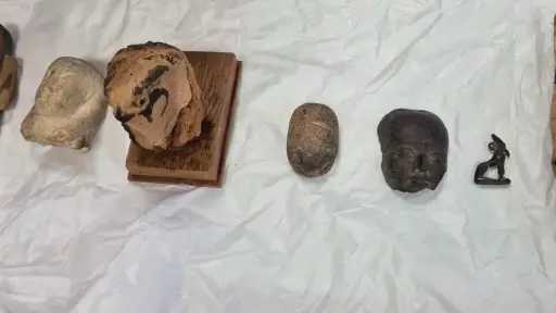 مصر تسترد 7 قطع آثرية من واشنطن