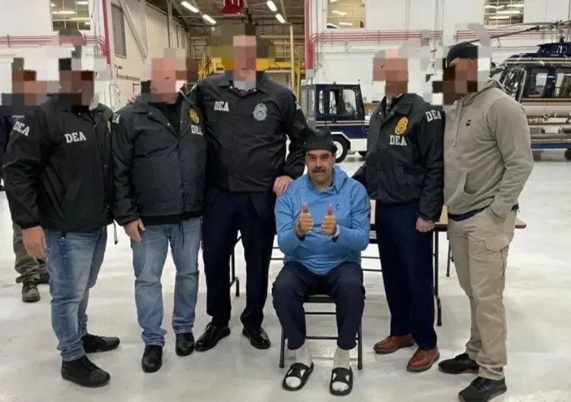 السلطات الأمريكية تنقل الرئيس الفنزويلي من مقر احتجازة لمقر المحكمة في نيويورك