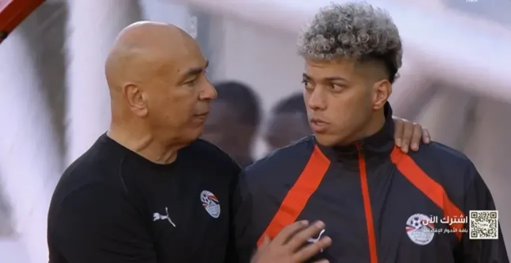 إمام عاشور ينهي مشادة بين حسام حسن وصاحب هدف بنين