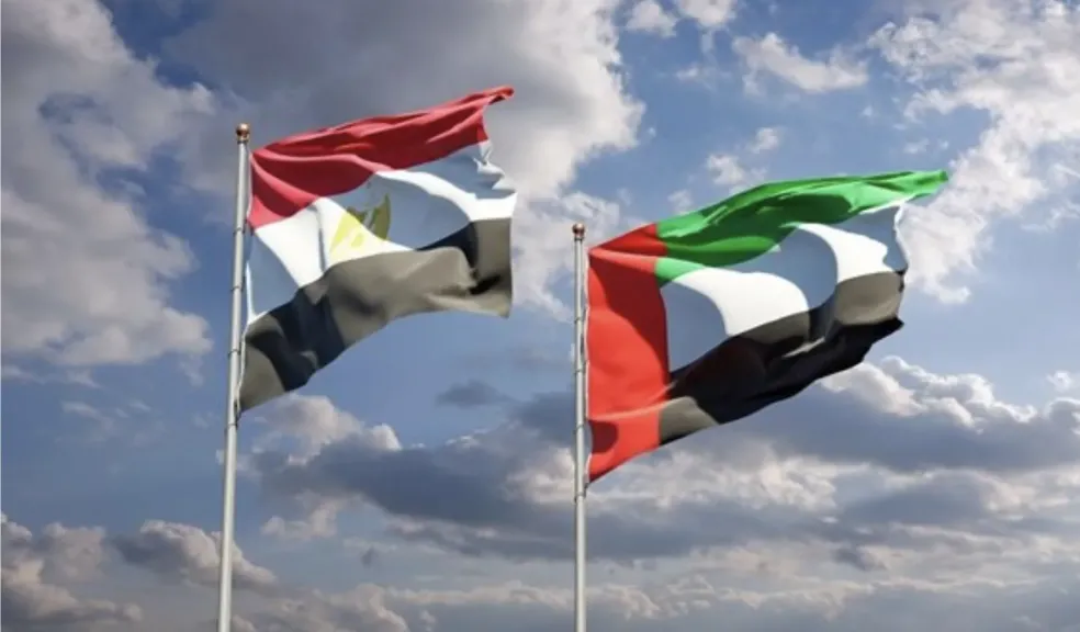 مصر والإمارات تؤكدان أهمية دعم مسار التهدئة وخفض التصعيد ودعم الحوار الوطني اليمني