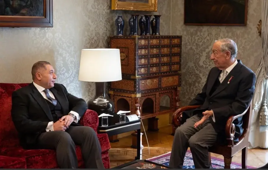 السفير المصرى يقدم أوراق اعتماده سفيراً لمصر لدي البرتغال