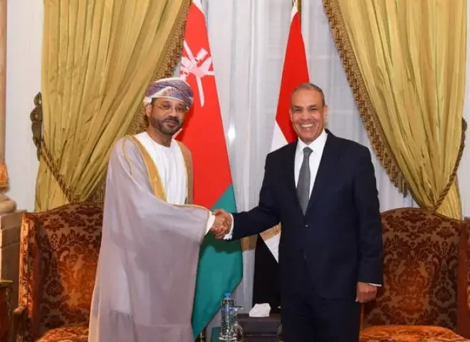مصر وعمان تؤكدان ضرورة تثبيت دعائم الأمن والاستقرار في المنطقة