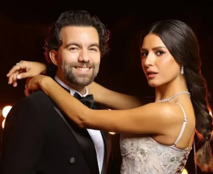 الفنان شريف رمزي يوضح شرط واحد لعودة زوجته الي التمثيل