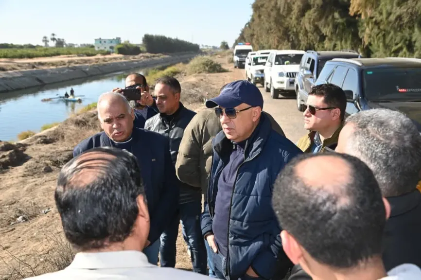 د. سويلم يتفقد حالة المنظومة المائية بمحافظة البحيرة اليوم ١١ يناير 2026