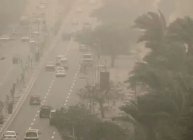 موعد انتهاء العاصفة الترابية .. والارصاد تحذر من استمرار تراجع درجات الحرارة