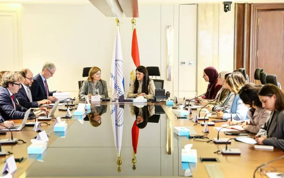 المشاط تعقد اجتماعًا موسعًا مع نائبة رئيس بنك الاستثمار الأوروبي والوفد المرافق لمناقشة مستقبل العلاقات الاستراتيجية