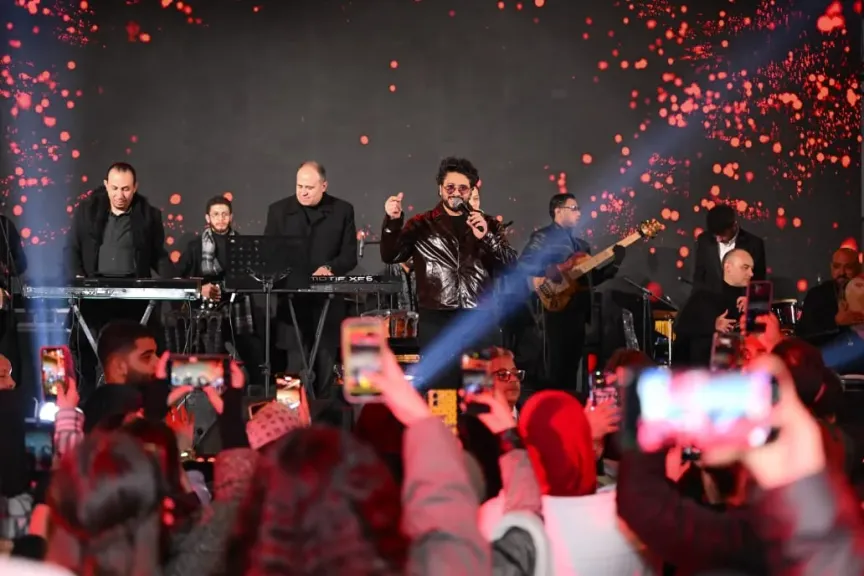 بالصور  .. مصطفى حجاج يتألق بحفل مدينة ايترنال الطبية في القاهرة الجديدة بحضور نجوم والفن والمشاهير