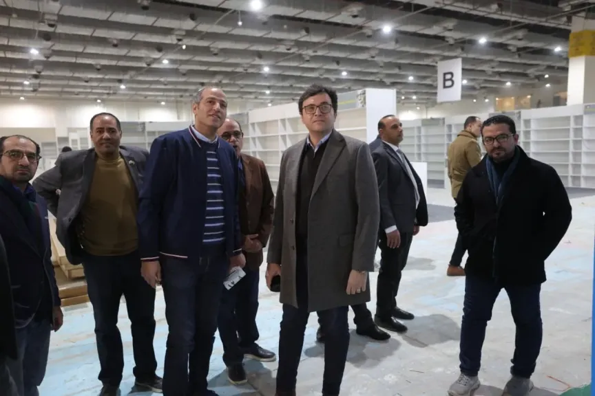وزير الثقافة يتفقد الاستعدادات النهائية لانطلاق الدورة الـ57 لمعرض القاهرة الدولي للكتاب