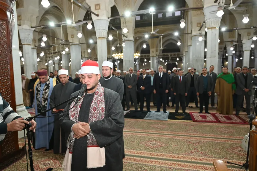 من رحاب المسجد الأحمدي.. محافظ الغربية يشهد احتفالية الإسراء والمعراج