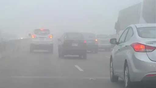 أعادة فتح الطريق الاقليمي بالمنوفية بعد غلقة بسبب الشبورة