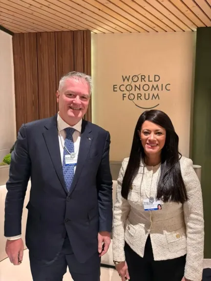 وزيرة التخطيط تلتقي الأمين العام لمنظمة التعاون الاقتصادي والتنمية OECD