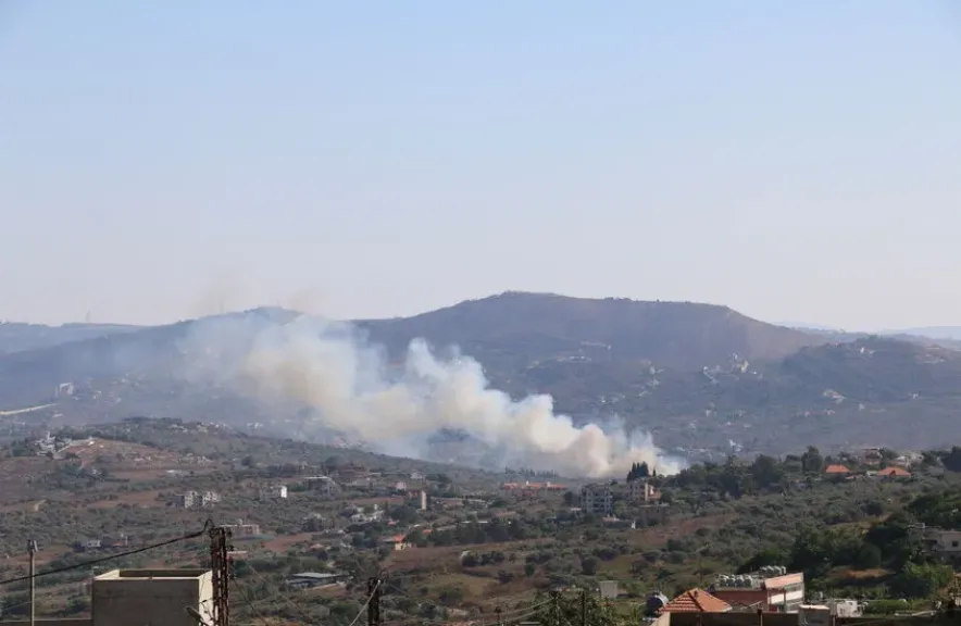 قنبلة صوتية إسرائيلية تستهدف بلدة الجبل في جنوب لبنان