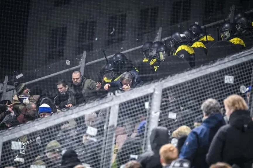 إصابة 64 شرطيا بجروح في مباراة بدوري الدرجة الثانية الألماني