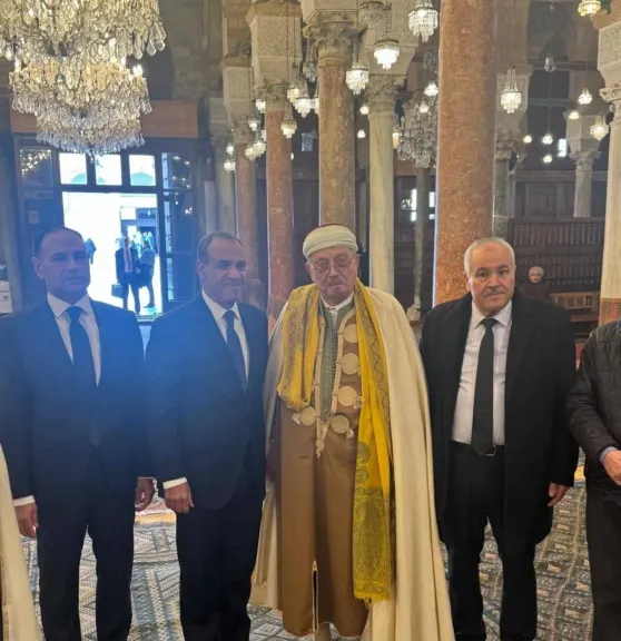 وزير الخارجية يلتقي مفتي الجمهورية التونسية