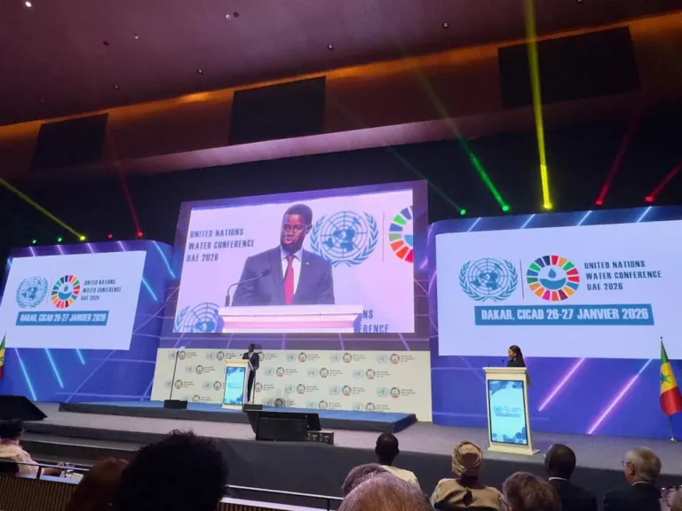 د.سويلم يشارك فى الجلسة الإفتتاحية للاجتماع التحضيري لمؤتمر الأمم المتحدة للمياه بدولة السنغال