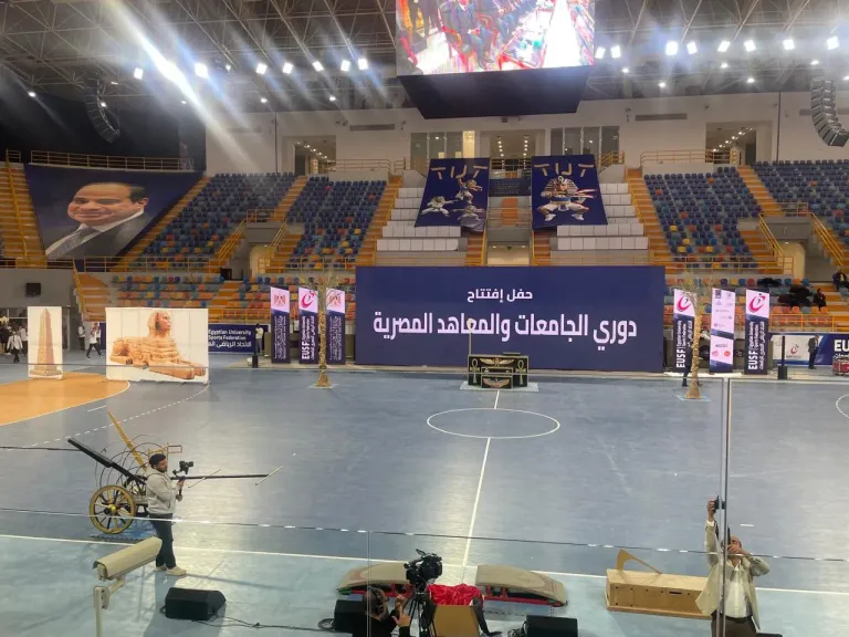 جامعة أسوان تشارك في حفل افتتاح دوري الجامعات والمعاهد المصرية تمهيدا لإطلاق بطولة دولية للجامعات