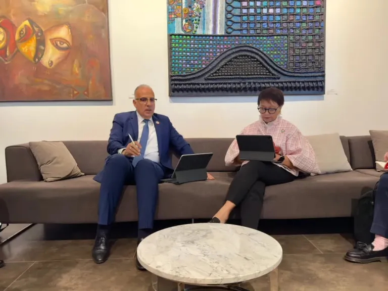 د. سويلم يلتقى المبعوثة الخاصة للأمين العام للأمم المتحدة للمياه، بالسنغال