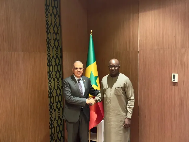 د. سويلم يلتقى وزير المياه السنغالى على هامش الإجتماع التحضيري لمؤتمر الأمم المتحدة للمياه