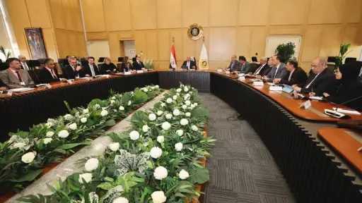 وزير النقل يلتقي سفير النمسا بالقاهرة ووفود 10 كبرى الشركات العاملة في مجال صناعات مكونات وأنظمة ووسائل السكك الحديدية