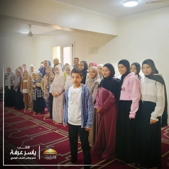 برعاية النائب ياسر عرفة انطلاق مسابقة القرآن الكريم وتفاعل ابناء الدائرة