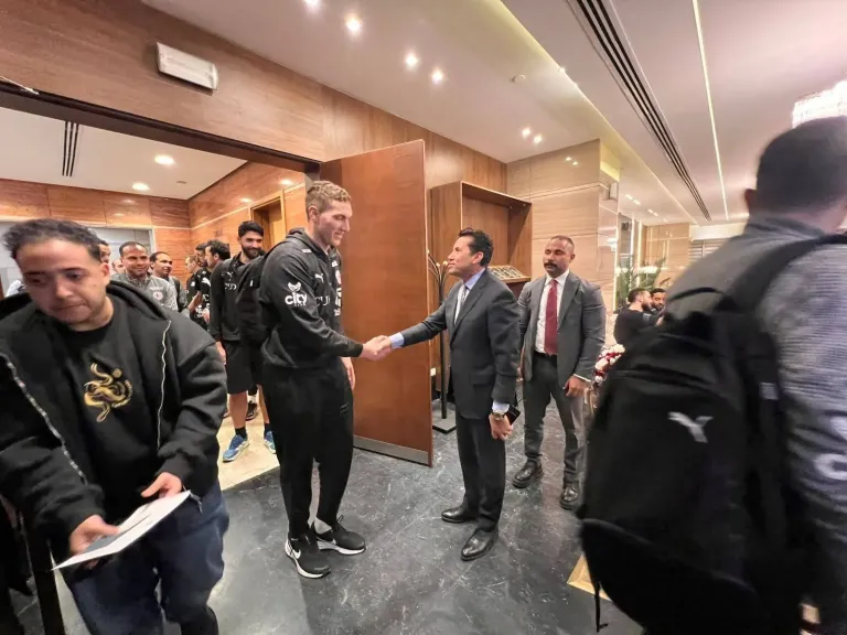 وزير الشباب يستقبل بعثة منتخب مصر لكرة اليد بعد التتويج ببطولة أفريقيا في رواندا