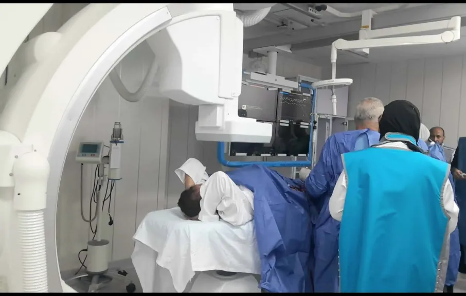 بدء تشغيل الوحدة الثانية للقسطرة القلبية بمستشفى إيتاي البارود