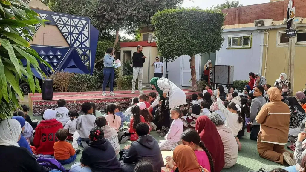 مكتبة مصر العامة تحتفل بختام إجازة نصف العام بفعاليات ثقافية وفنية للأطفال