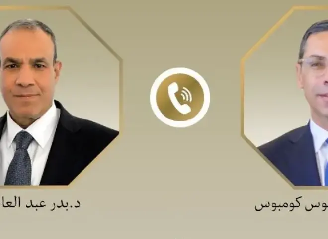 وزير الخارجية يؤكد لنظيره القبرصى أهمية آلية التعاون الثلاثى بين ومصر وقبرص واليونان على مختلف المستويات