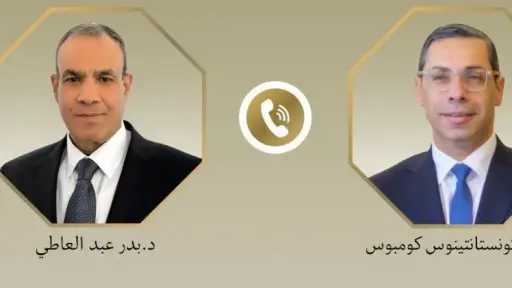 وزير الخارجية يؤكد لنظيره القبرصى أهمية آلية التعاون الثلاثى بين ومصر وقبرص واليونان على مختلف المستويات