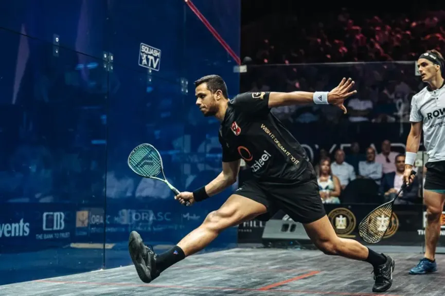 مصطفى عسل يواجه بول كول في نهائي ويندي سيتي المفتوحة للإسكواش
