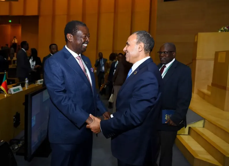 وزير الخارجية يعقد سلسلة لقاءات مع نظرائه الأفارقة على هامش اجتماعات المجلس التنفيذي للاتحاد الافريقي