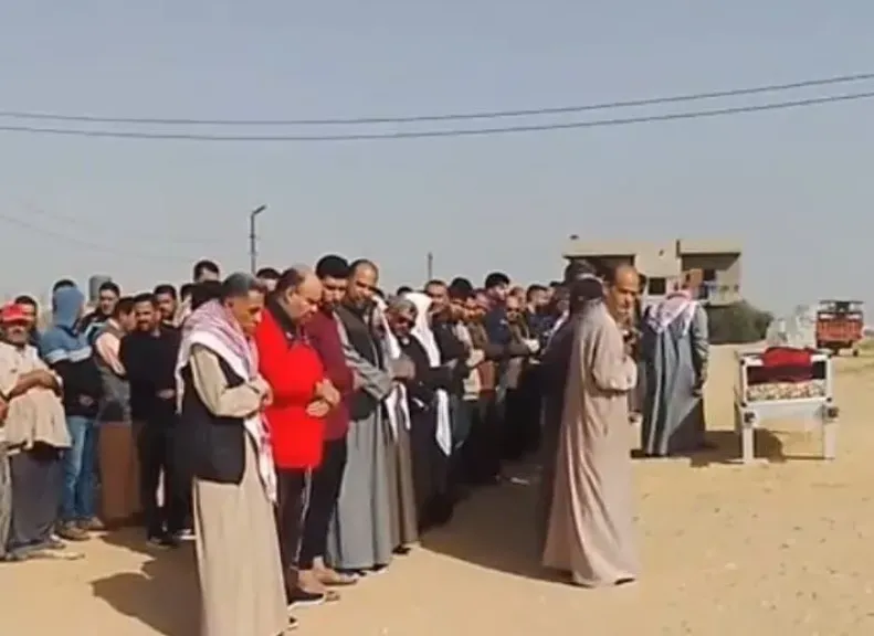 تشييع جنازة المجاهدة السيناوية فرحانة رياشات في الشيخ زويد بشمال سيناء
