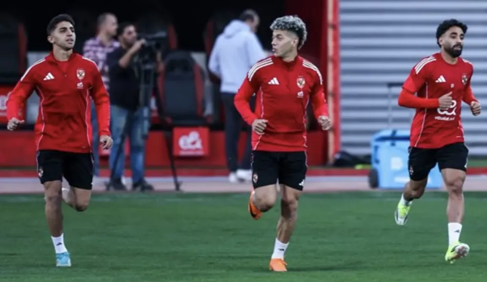الأهلي يبدأ التحضيرات لمواجهة الجونة في الدوري المصري