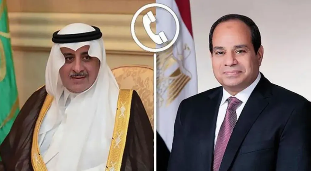 الرئيس السيسي يتلقى اتصالًا من أمير تبوك للتهنئة بحلول شهر رمضان
