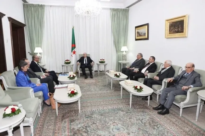 أول لقاء رئاسي منذ الأزمة.. الرئيس الجزائري يستقبل وزير داخلية فرنسا