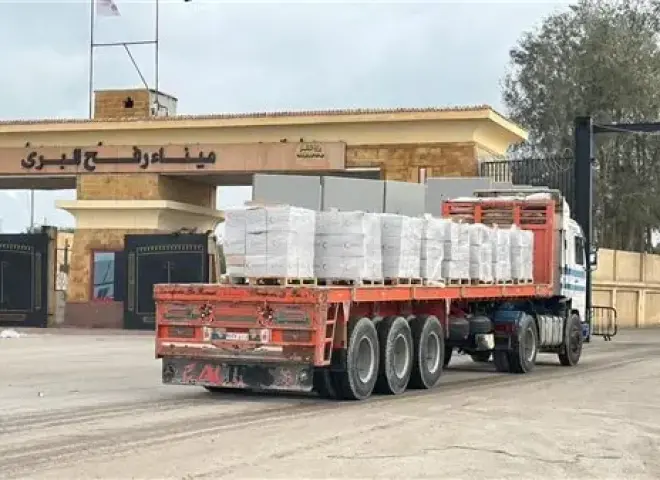 ميناء رفح يستقبل دفعة جديدة من العائدين والجرحى الفلسطينيين