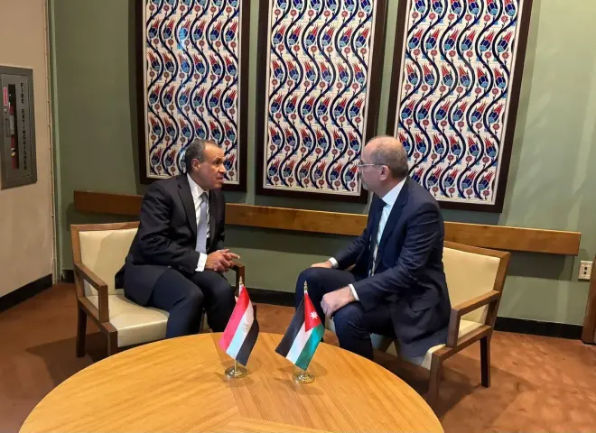 وزير الخارجية يلتقي نظيره الأردني فى نيويورك لبحث الأوضاع في غزة