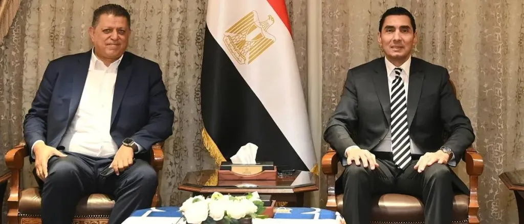 وزير الرياضة يستقبل مجلس إدارة اتحاد اليد ويبحثان سبل التعاون