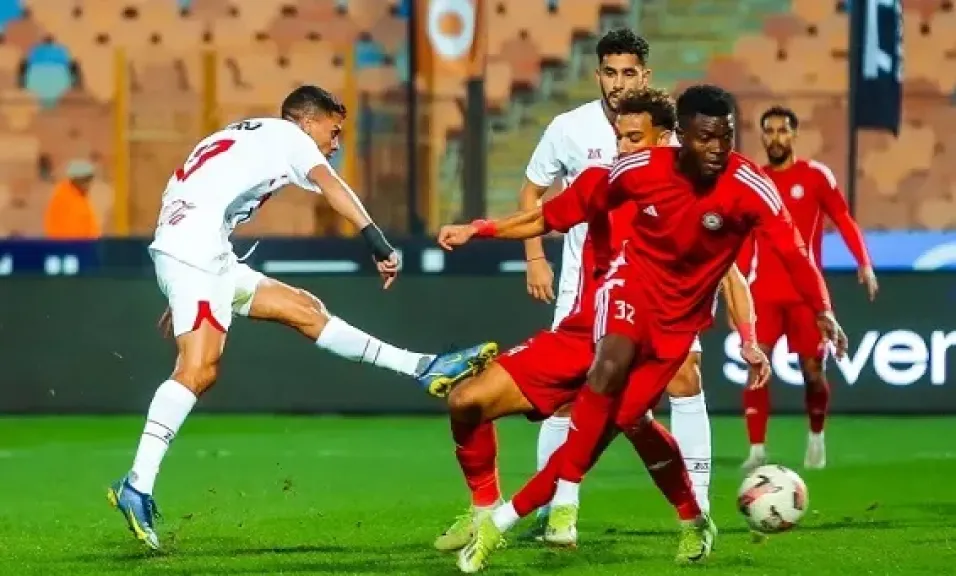 الزمالك يهزم الحدود بثنائية ويستعيد الوصافة في الدوري